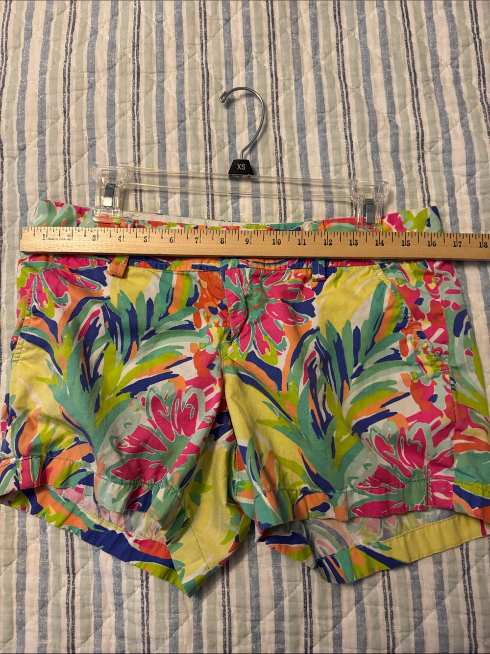 Lilly Pulitzer The Callahan Short Tropical Floral Multicolor Shorts - Picture 6 of 9
